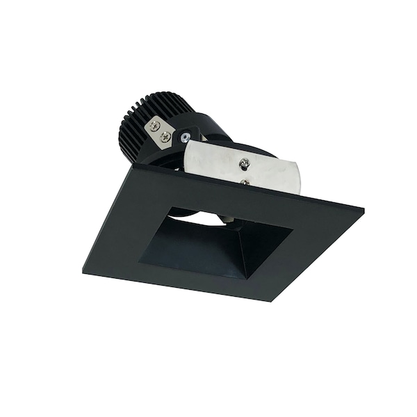 4 Iolite LED Sq. Adj. Sq. Apr., 10-Degree 800lm/12W, 3000K, Black/White , NIO-4SDSQ30QBW